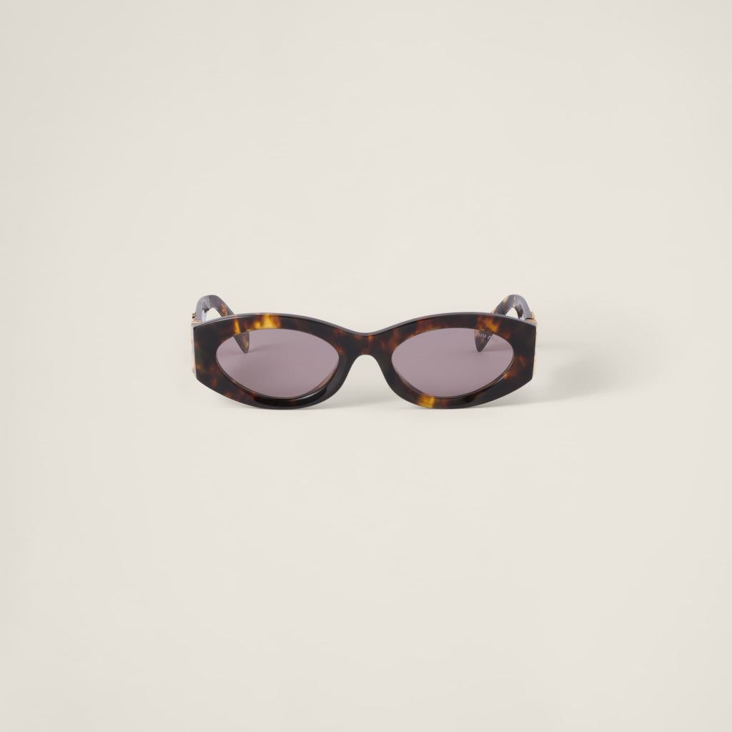Lunette de soleil Glimpse Miu Léopard