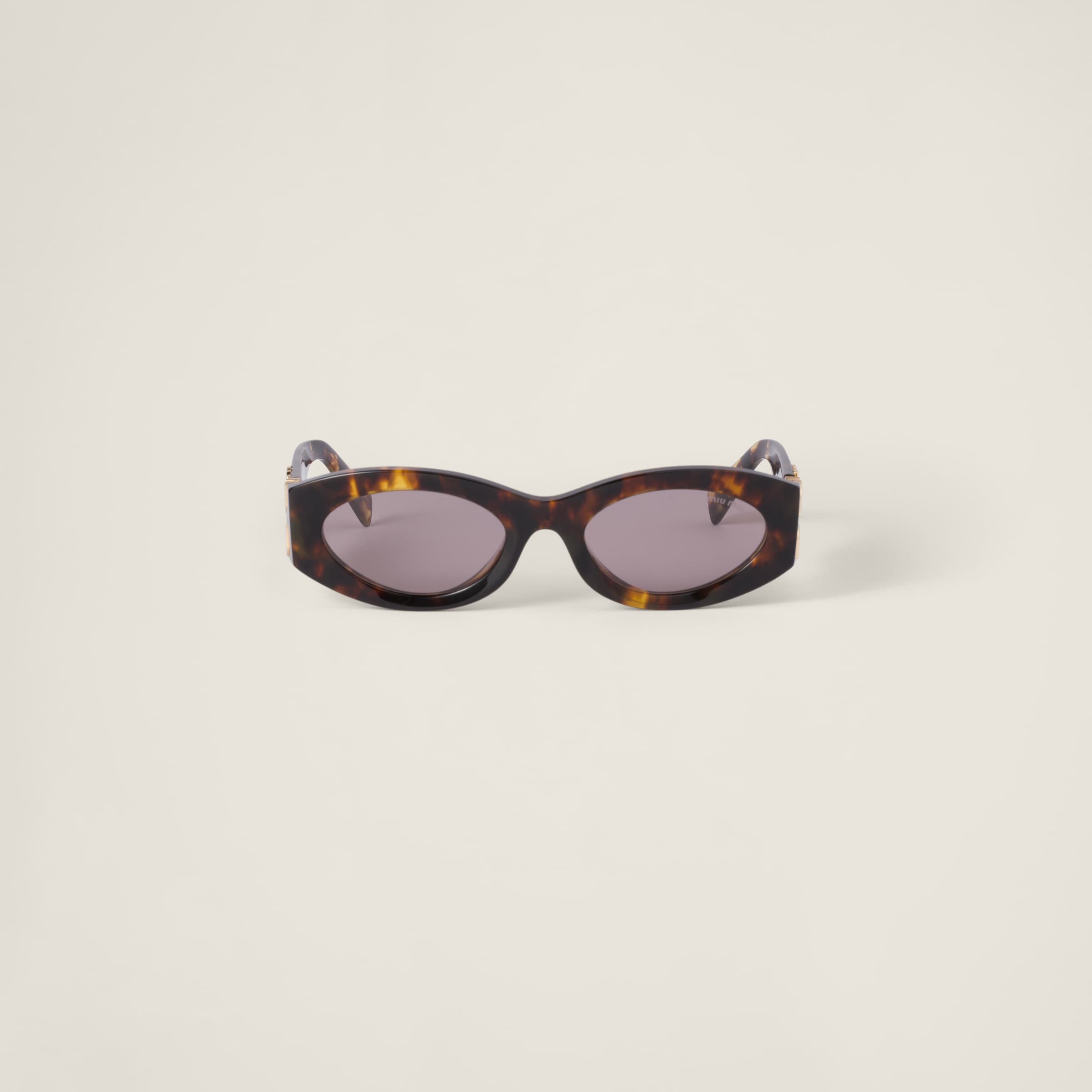 Lunette de soleil Glimpse Miu Léopard