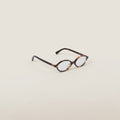 Lunette de soleil Miu Léopard / verre transparent