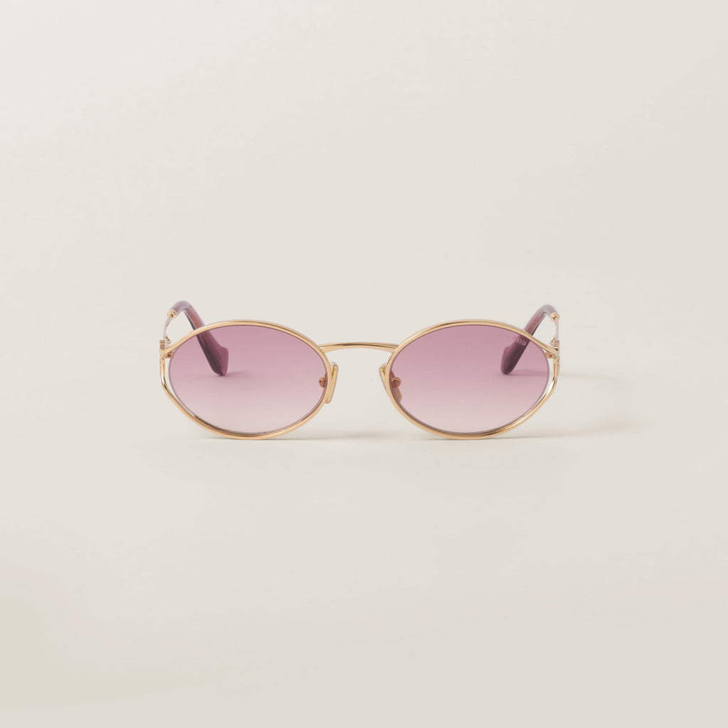 Lunette de soleil  Miu Or rose