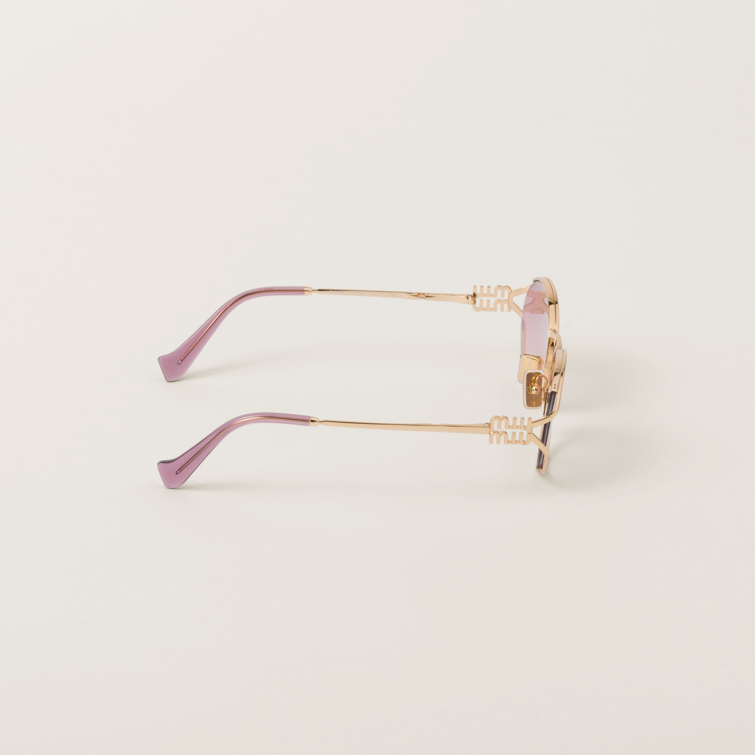 Lunette de soleil  Miu Or rose
