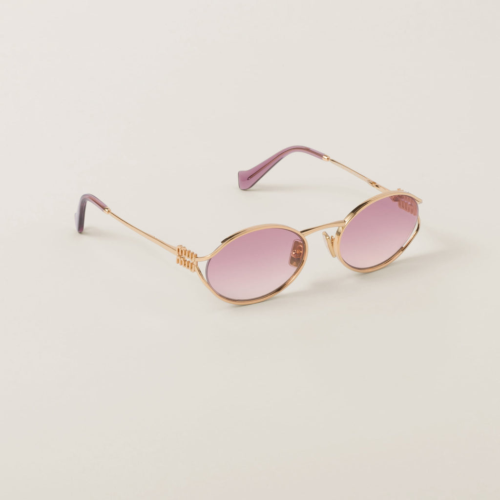 Lunette de soleil  Miu Or rose