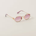 Lunette de soleil  Miu Or rose