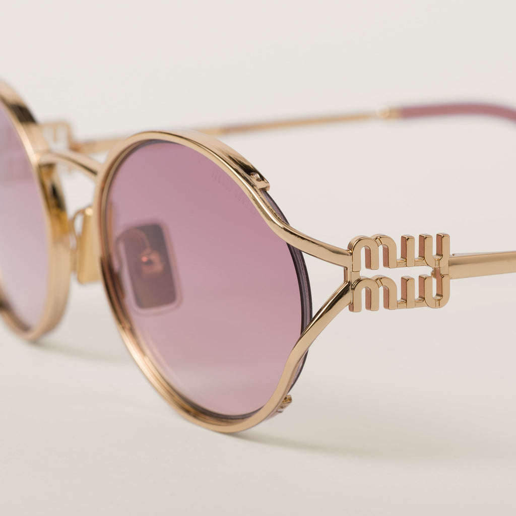 Lunette de soleil  Miu Or rose