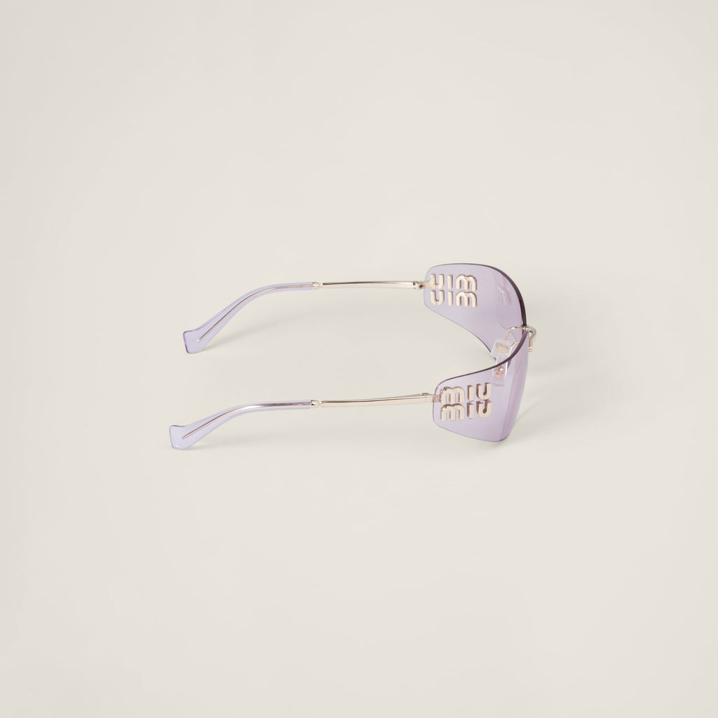 Lunette de soleil Aube Miu Or rose